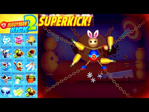 Buddyman Kick 2 Android Gameplay - All SuperKicks | Kick the Buddy 2021
