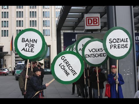 Pecha-Kucha-Vortrag vom Bündnis Bahn für alle