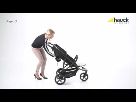 hauck Rapid 3 Wheeler Jogger Stroller