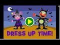 Elmo And Abby Cadabby Halloween Dress Up Time Game Sesame Street Preschool Games