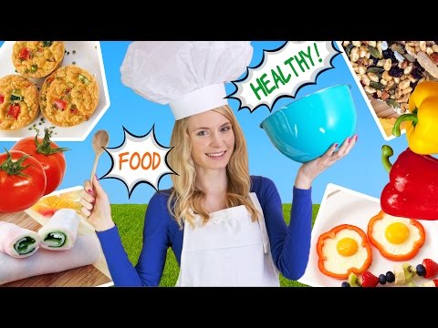 , title : 'How to Cook Healthy Food! 10 Breakfast Ideas,  Lunch Ideas & Snacks for School, Work!'