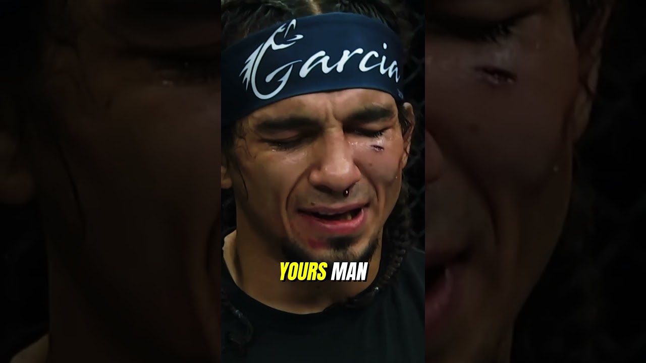 Elias Garcia gives a heartfelt post fight interview