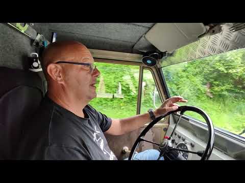 Fahren mit dem Hanomag, laut, langsam aber leider geil