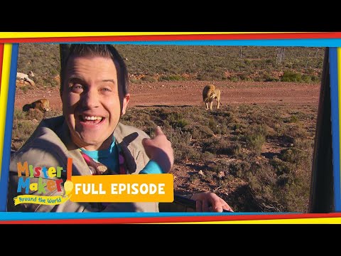 Mister Maker: Around the World - South African Lion! 🇿🇦🦁  🌎 Series 1, Episode 6 - Full Episode 👨‍🎨