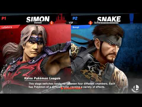 Koneistamo 18 - Ultimate Singles - Losers Quarters - Donski(Simon) vs Schwa(Snake, Palutena)