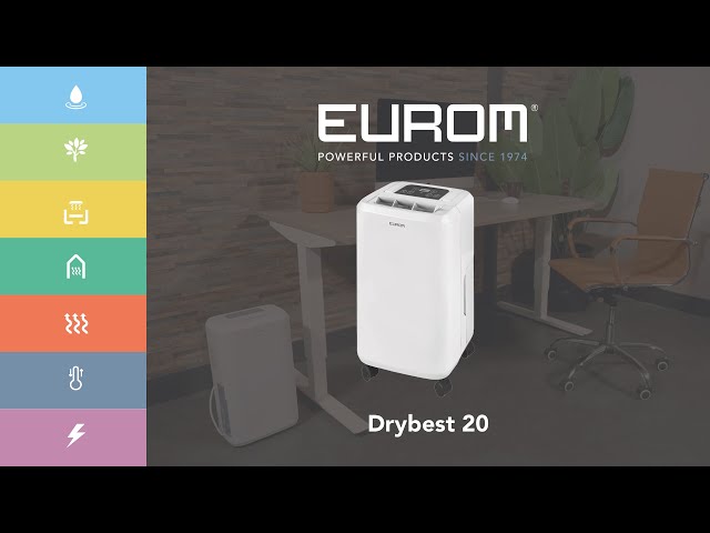EUROM DryBest 20 Luchtontvochtiger - 380W - 20L/24h-image