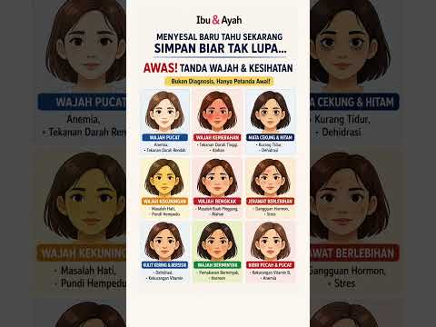 Wajah Kamu Bisa Kasih Sinyal Kesehatan Ini Tanda-Tanda yang Perlu Diperhatikan #ibudanayah
