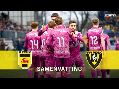 🤯 ZES DOELPUNTEN & Hand van God ✊ | Samenvatting SC Cambuur - VVV-Venlo