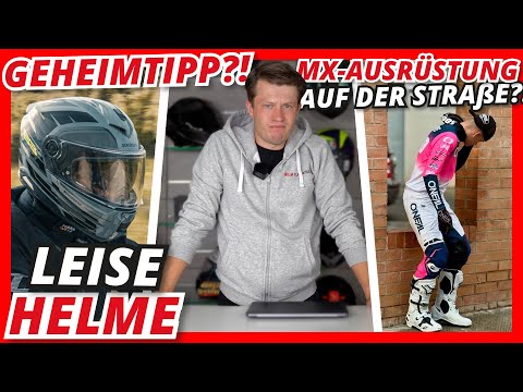 Insider tip for a quiet motorcycle helmet ⛑️🤫 🏍️💨 MX gear on the road = reckless? #AskMarc