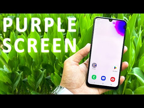 Why Android Amoled Display Turns Purple - REASONS and SOLUTIONS.