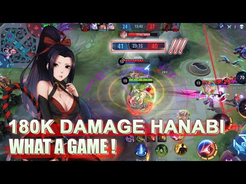 WHAT A GAME ! 41 KILLS VS 40 KILLS ! 180K DAMAGE HANABI !
