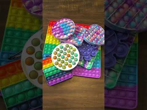 Silicon multicolor fidget flower toys pop it(dropshipping av...