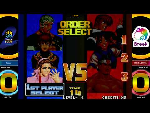 Score (スコア) vs Wero Asamiya - KOF '98 Neo Geo World Tour Season 2 Last Chance Qualifier