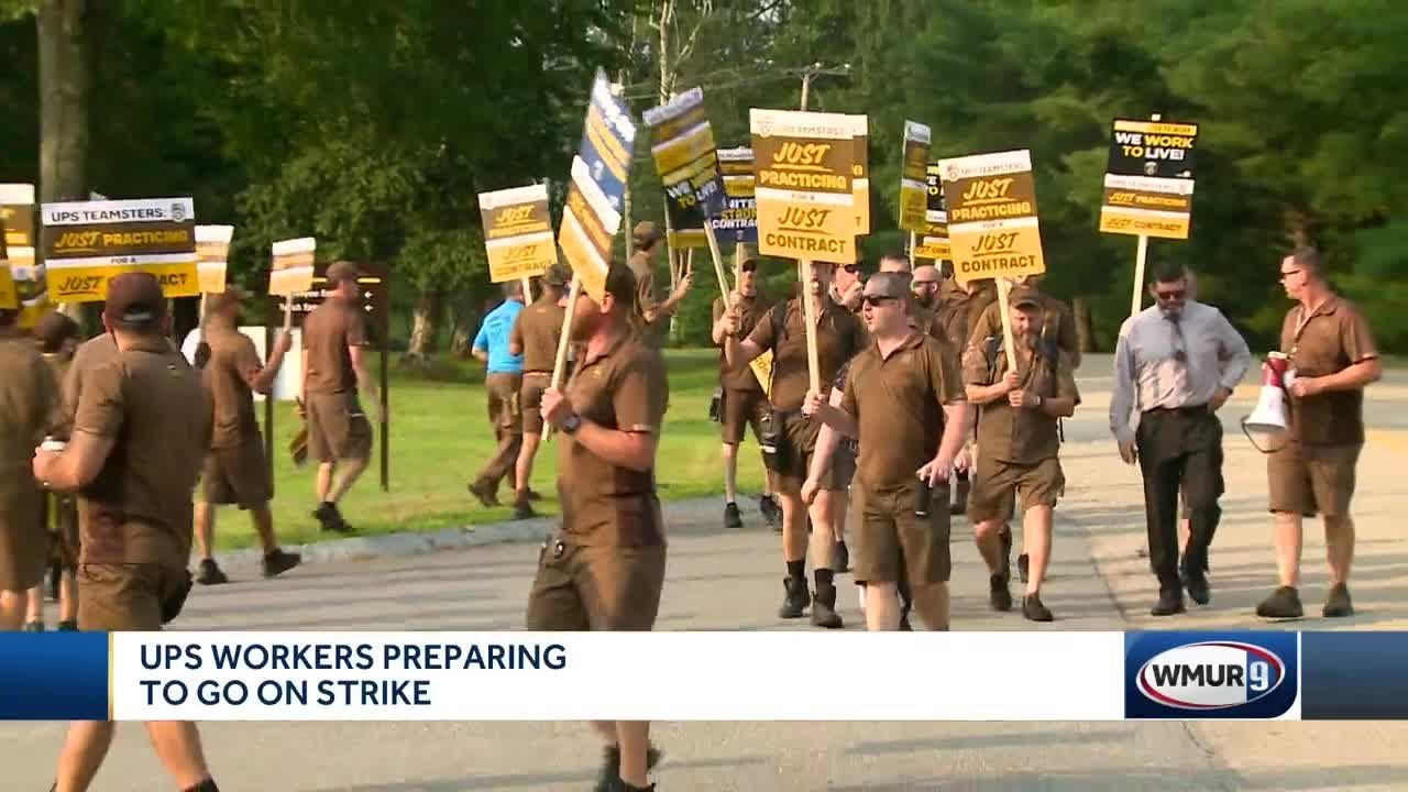 UPS workers prepare to go on strike