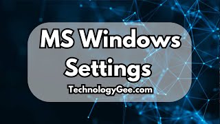 Microsoft Windows Settings | CompTIA A+ 220-1202 | 1.6