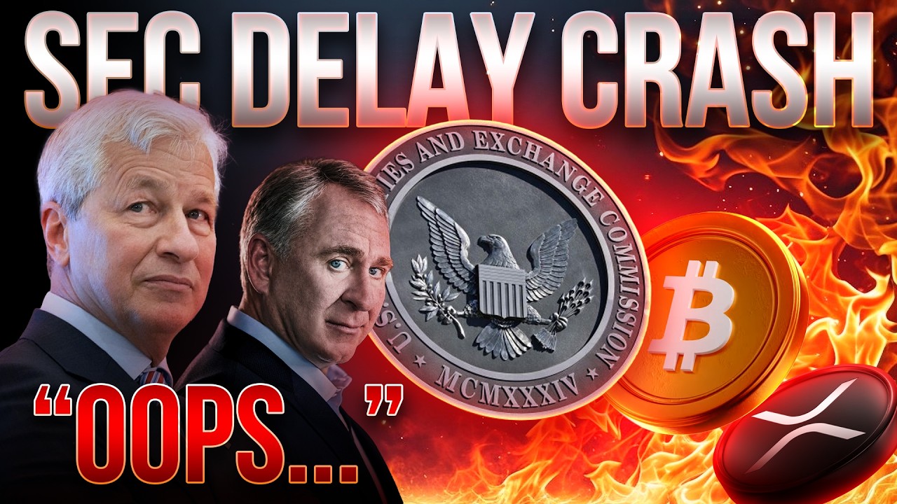SEC Delay Crashing Crypto🔥TradFi Wins Again🚨
