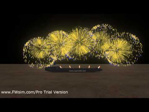 FWsim - Legendary Fireworks Pyromusical simulation Series May 20,2013