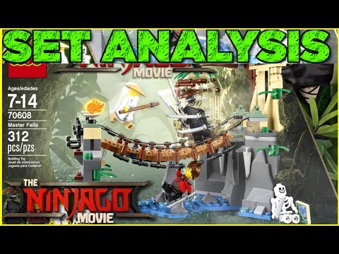 LEGO Ninjago Movie: 70608 Master Falls Set Analysis
