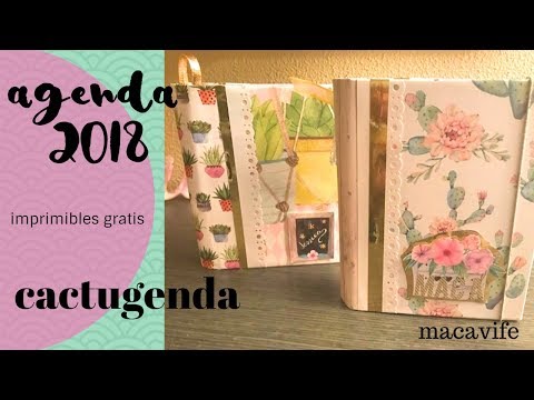 Agenda 2018 , imprimible gratis
