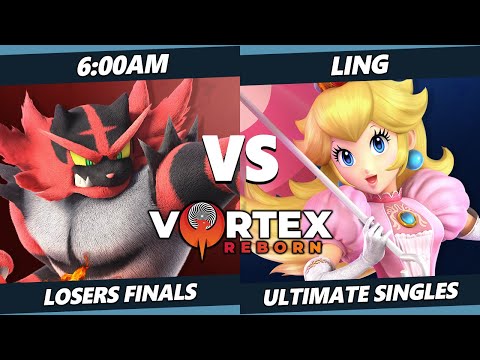 Vortex Legends 17 Losers Finals - 6:00am (Incineroar, Link) Vs. Ling (Peach) SSBU Ultimate
