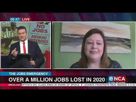 Jobs emergency Over a million jobs lost in 2020