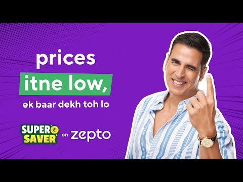 Zepto Supersaver ft. Akshay Kumar | Prices Itne Low, Ek Baar Dekh Toh Lo!