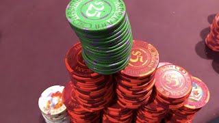 HUGE FISH goes on INCREDIBLE HEATER playing EVERY HAND!!!