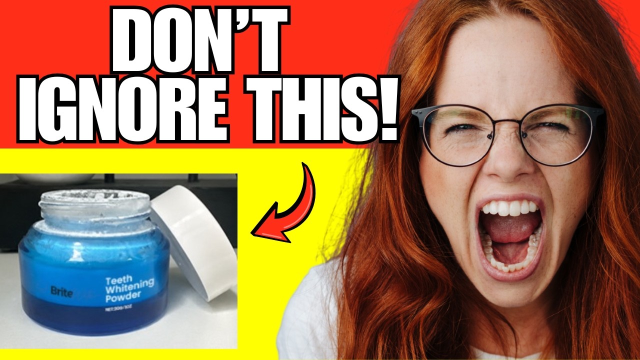 🔥 BRITEWITE TEETH WHITENING POWDER REVIEWS – DOES IT WORK? BEFORE AND AFTER RESULTS