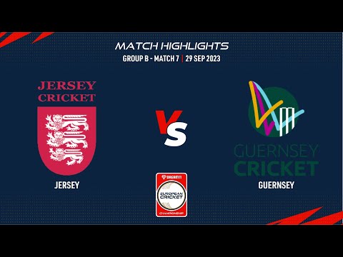 Group B, Match 7 - JSY vs GSY | Highlights | Dream11 ECC23 | 29 Sep 2023 | ECC23.021