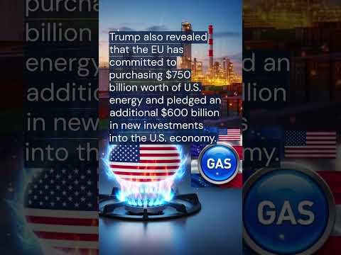 🇺🇸🤝🇪🇺 U.S. and EU Seal Landmark Trade Deal Ahead of Tariff Deadline