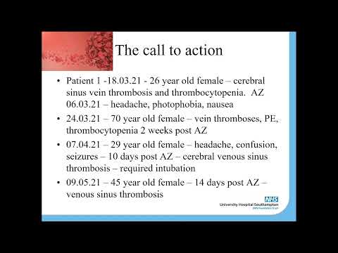 Vaccine Induced Thrombocytopenia & Thrombosis (VITT) by Kerry Dowling