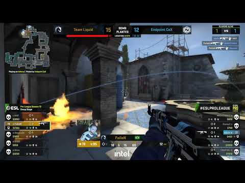 LIQUID FALLEN ONETAP CLUTCH VS ENDPOINT |ESL PRO LEAGUE SEASON 13
