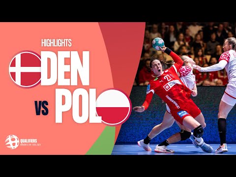 Denmark vs Poland | HIGHLIGHTS | Round 4 | Women's EHF EURO 2024 Qualifiers