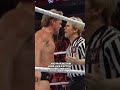 Chris Jericho Angry At Referee After Botched Kickout #shorts