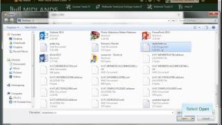 D2L Brightspace v10.4 Create New Content Topic by Uploading New File