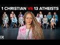 1 Christian vs 13 Atheists | The Bridge