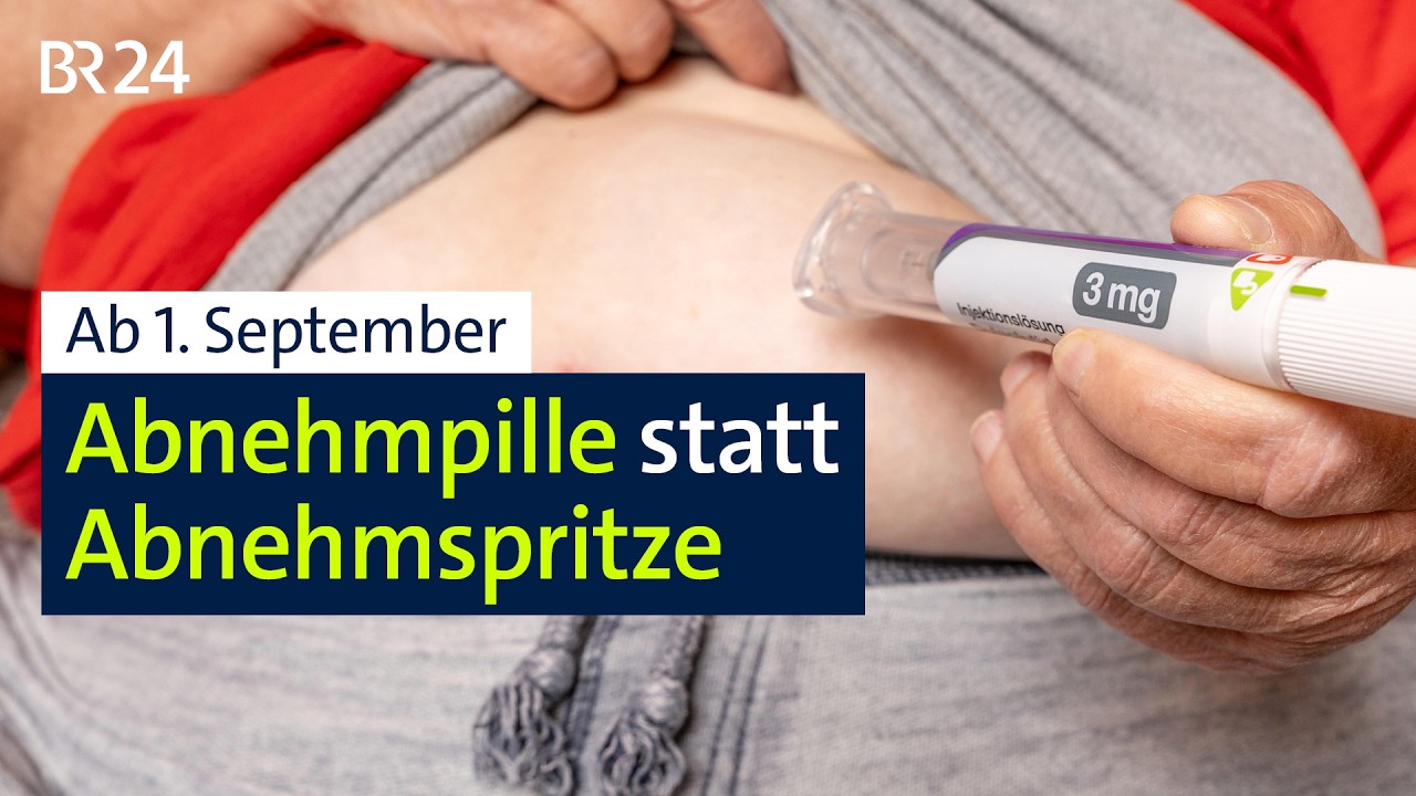 Ab 1. September: Abnehmpille statt Abnehmspritze | BR24