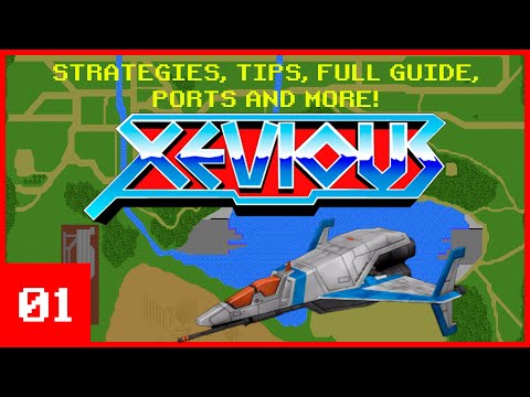 Retro Game Showcase #1 - Xevious - Guides, Strategies, Tips and Ports! All 16 levels!
