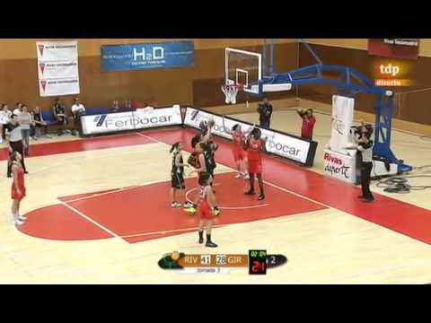 Liga Femenina 12/13. Jornada 3. Rivas Ecópolis - Spar UniGirona