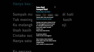 Download lagu satu hati sampai mati - thomas arya #shorts #liriklagu #liriklaguindonesia mp3