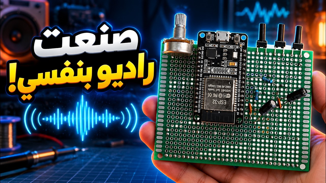 راديو بـ ٥ آلاف جنيه؟ صنعته بنفسي من الصفر! 🔥 (chatgpt هو اللي عمل كل حاجة بصراحة)