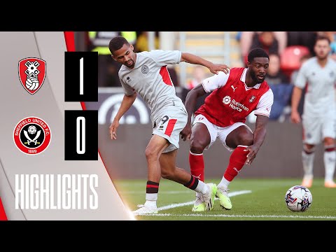 Andre Green Flick downs Blades | Rotherham United 1-0 Sheffield United | Pre-Season highlights