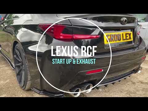 Lexus RCF Armytrix exhaust sound, so LOUD!