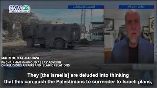 Mahmoud Al-Habbash calling Jews "herds of colonialists"