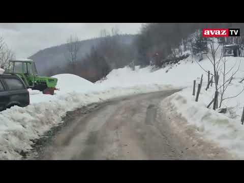 Reporter "Avaza" u selu Bistro iz kojeg je Amina Dželilović pobjegla od supruga