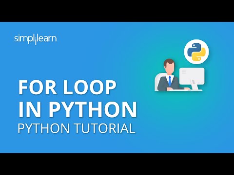 For Loop In Python | Python For Loop Tutorial | Python Tutorial | Python Programming | Simplilearn