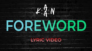 KAAN - Foreword (LYRIC VIDEO) - YouTube