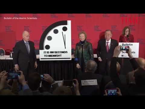 Sat Sudnjeg dana pomeren na 100 sekundi do ponoći