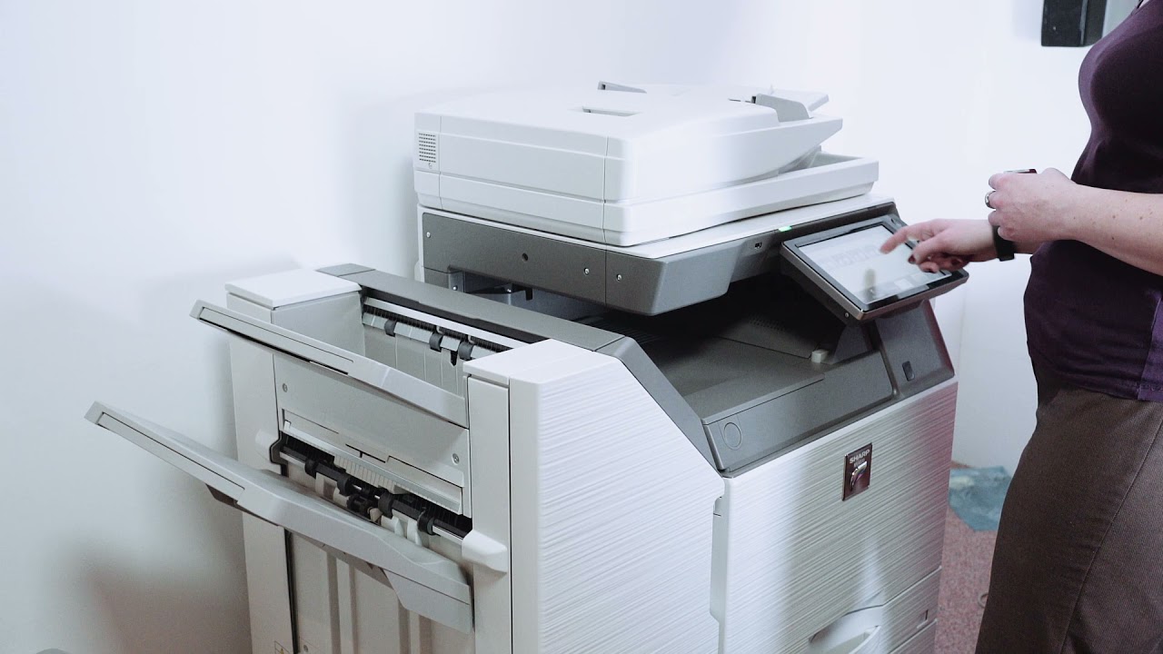 Newman Introduce the Sharp MX 50 60 70 Promo Video