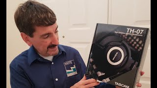 Video thumbnail for Unboxing - TASCAM TH-07 headphones for NHTE podcast editing by watchNHT